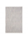 Tapis uni effet laine gris TANGER 52