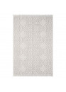 Tapis uni effet laine ethnique beige TANGER 26