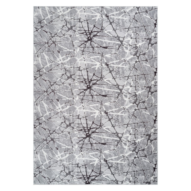 Tapis lavable à motifs gris - SOFT 76