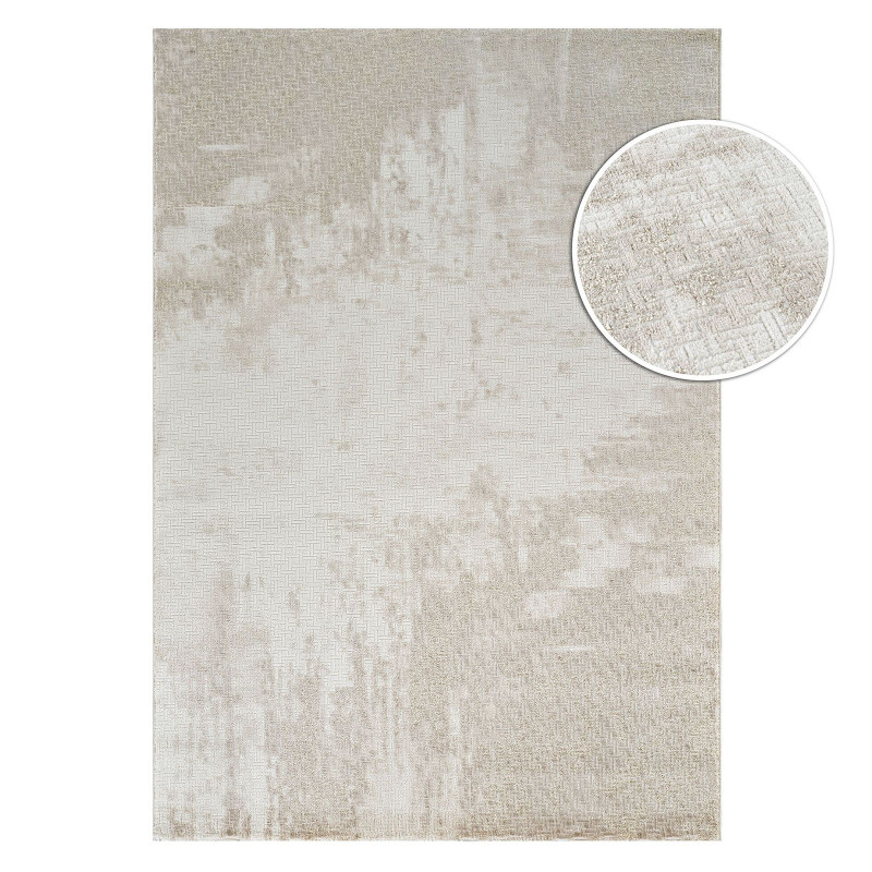 Tapis abstrait beige - TUNIS 20