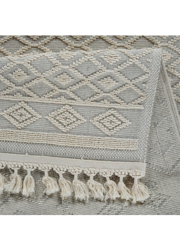 Tapis en coton berbère crème MILAS 13