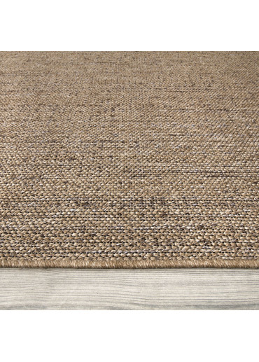 Tapis extérieur effet intérieur jute beige BAMAKO 782