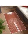 Tapis extérieur réversible bohème rouge - CALVI 39