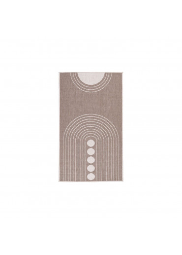 Tapis extérieur réversible bohème beige - CALVI 39