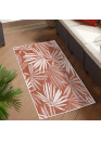 Red leaf reversible exterior carpet - CALVI 71