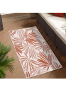 Red leaf reversible exterior carpet - CALVI 71