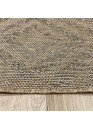 Tapis extérieur effet intérieur jute beige BAMAKO 790