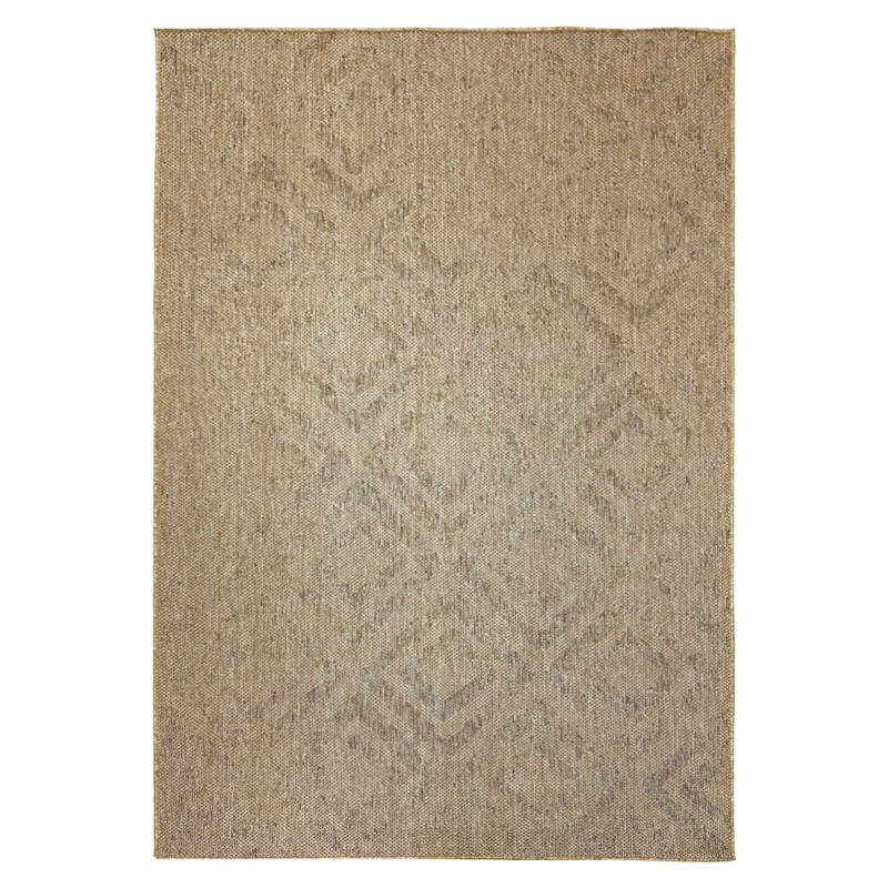 Tapis extérieur effet intérieur jute beige BAMAKO 790