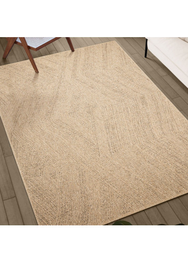 Tapis extérieur intérieur effet jute - KENZY 02