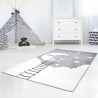 Tapis enfant Bueno ciel étoilé gris