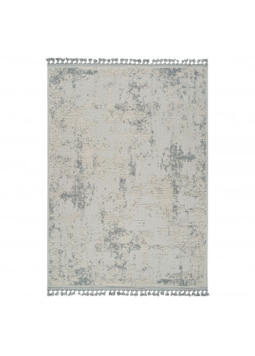 Tapis en coton abstrait -...