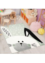 Tapis enfant lapin - BUBBLE kids