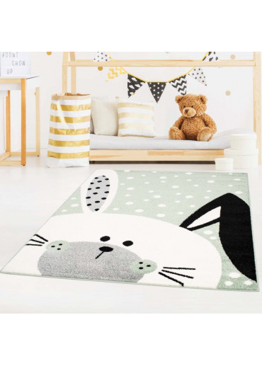 Tapis enfant lapin - BUBBLE kids