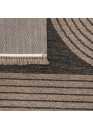 Tapis extérieur effet jute arc - CASSIS 93