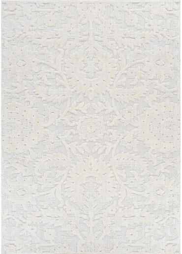 Tapis baroque crème -...