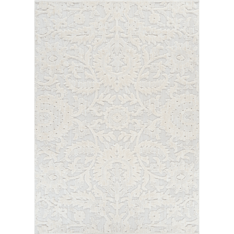 Tapis baroque crème - MANISA 919