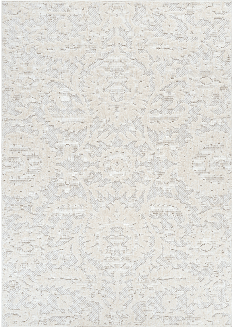 Tapis baroque crème - MANISA 919