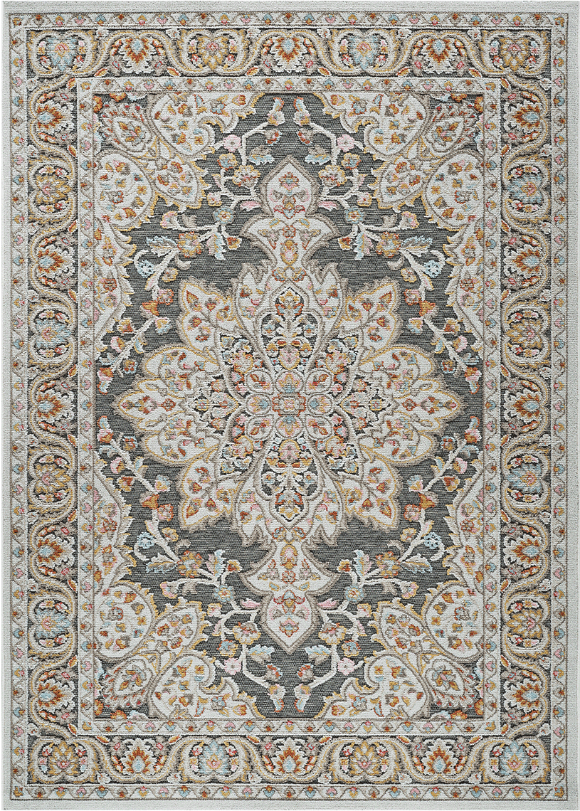 Tapis extérieur intérieur oriental multicolore - GRENADE 67