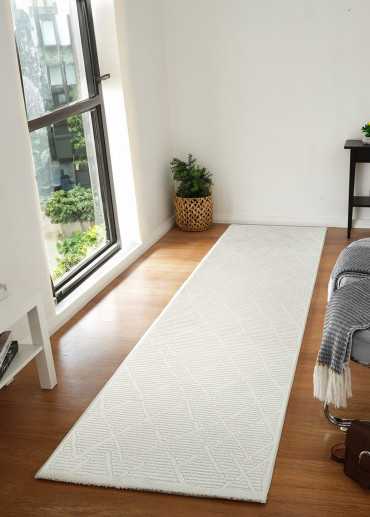 Tapis scandinave crème LYON 25