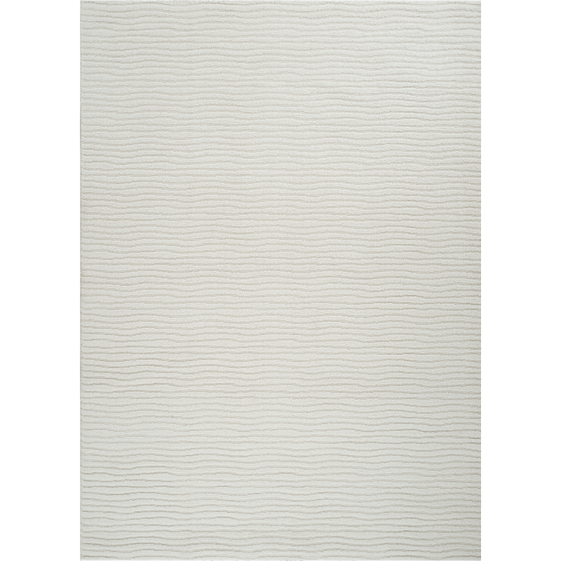 Tapis rayé crème LYON 22