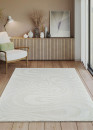 Tapis abstrait crème - ELA 21