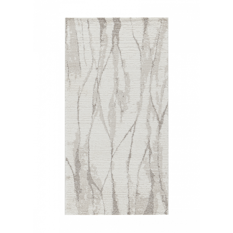 Tapis abstrait beige crème MONACO 63