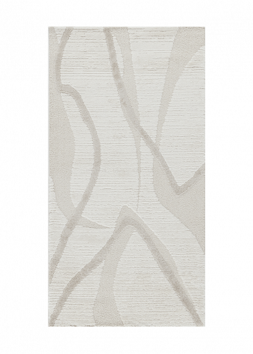 Tapis abstrait crème MONACO 78