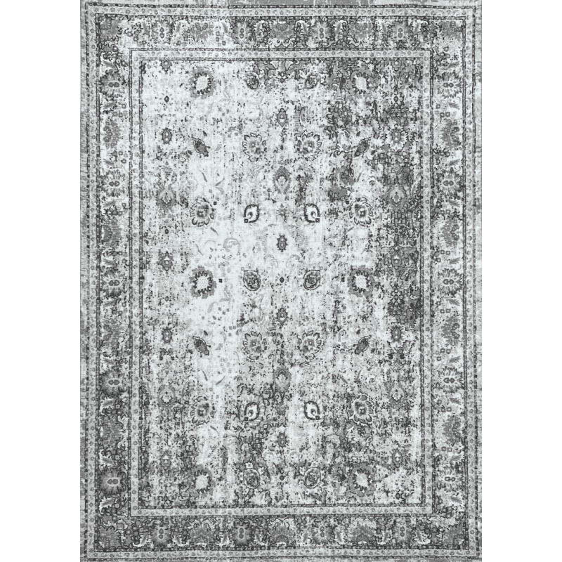 Tapis vintages gris DAKOTA 01