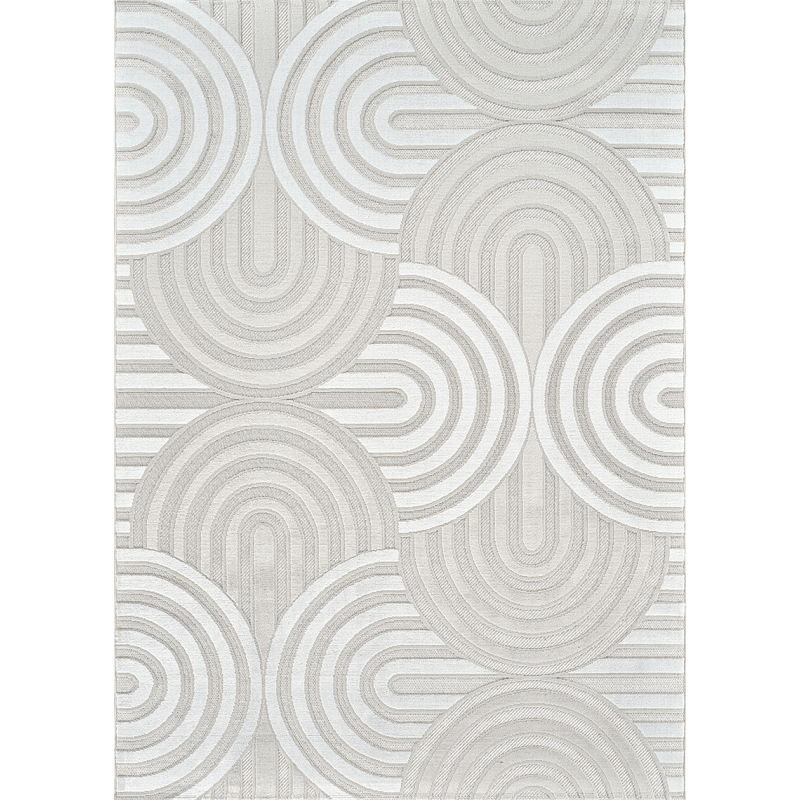 Tapis arc crème beige MALDIVES 10