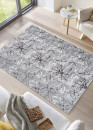 Tapis lavable à motifs gris - SOFT 76