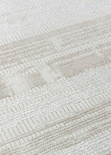 Tapis cadre crème beige - TUNIS 41