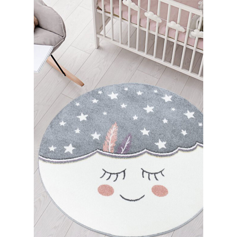 Tapis enfant rond - ANIME