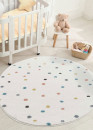 Tapis enfant poids crème multicolore -  ANIME