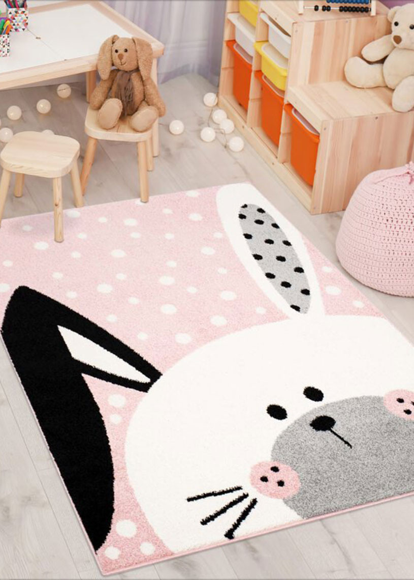 Tapis enfant lapin - BUBBLE kids