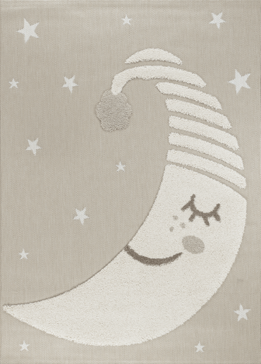 Tapis enfant lune beige - LUNA Enfants 10