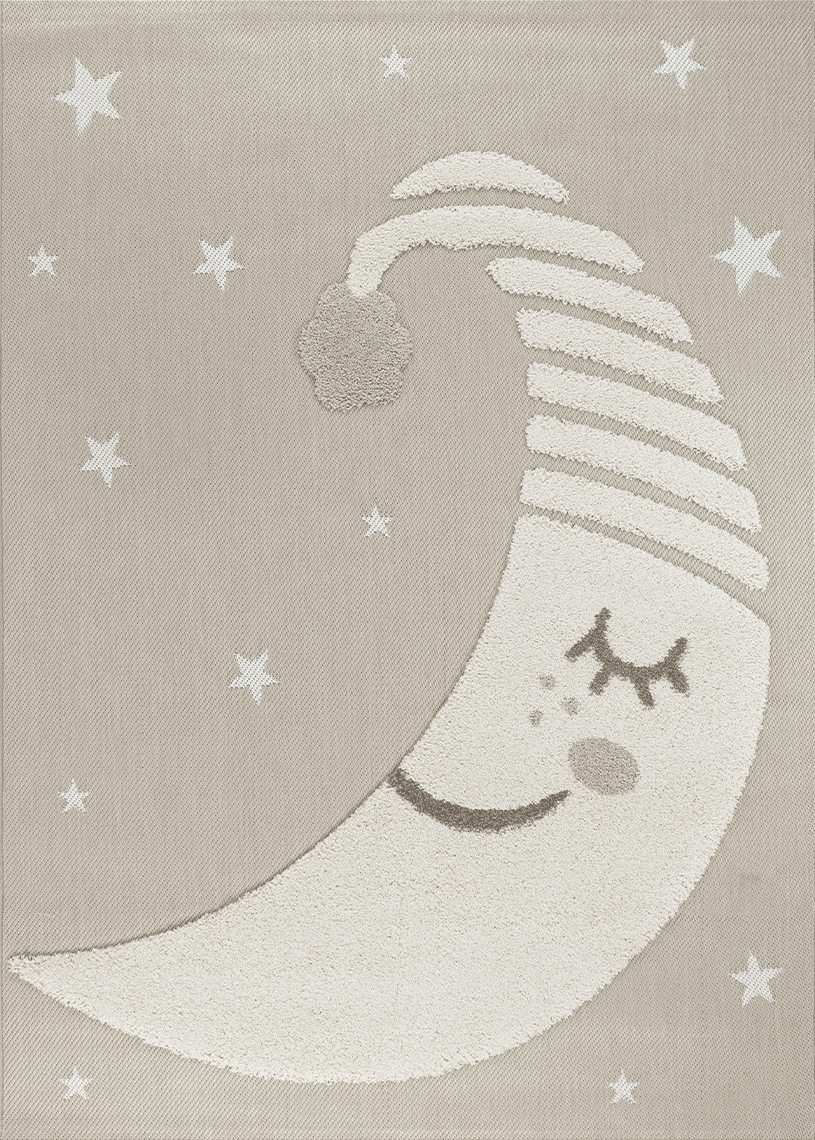 Tapis enfant lune beige - LUNA Kids 10