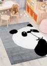 Tapis enfant panda gris - BUENO kids