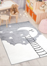 Tapis enfant lune gris - BUENO kids