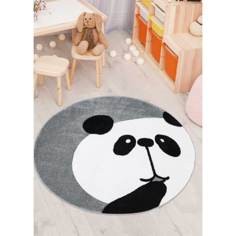 Tapis enfant panda gris - BUENO kids