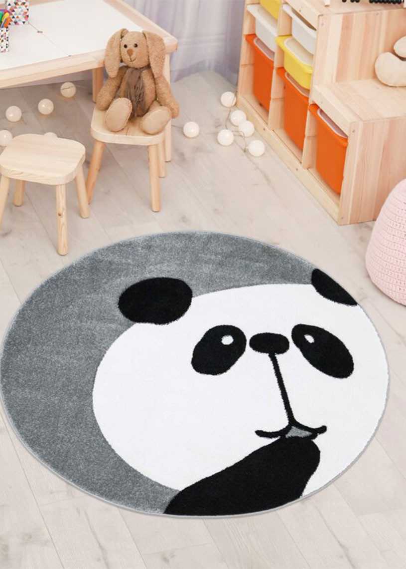 Tapis enfant panda gris - BUENO kids