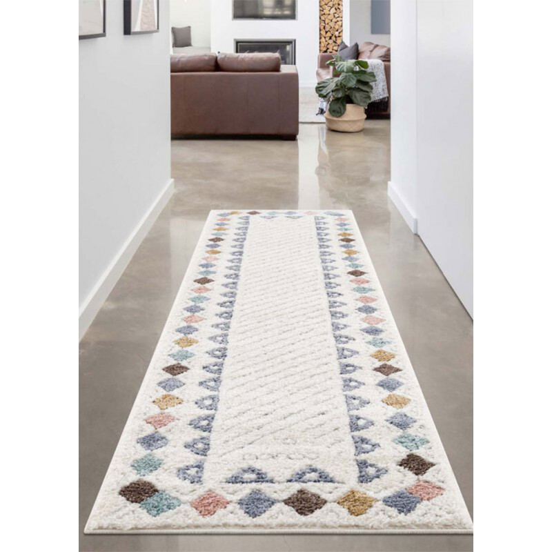 Tapis bohème multicolore - CUBA 34