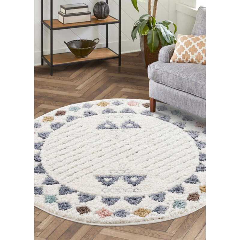 Tapis bohème multicolore - CUBA 34