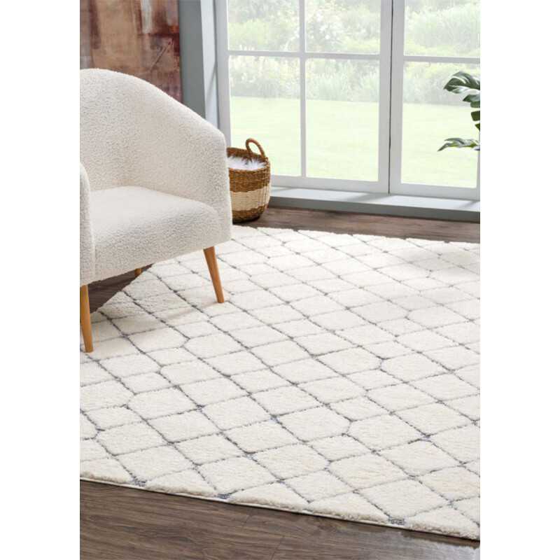 Tapis crème gris - CUBA 99