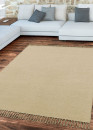 Tapis en coton beige TEXAS 350