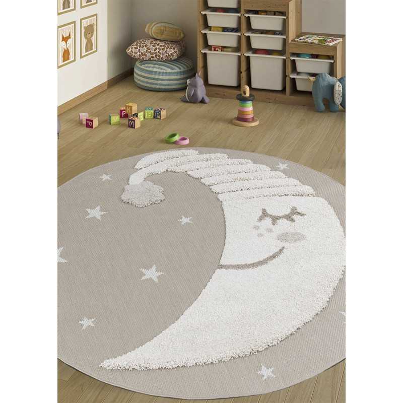 Tapis enfant lune beige - LUNA Enfants 10