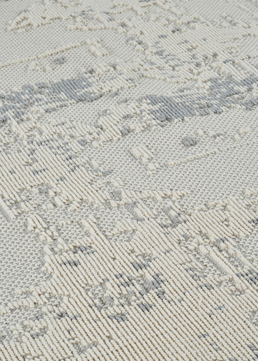 Tapis en coton abstrait - MILAS 20