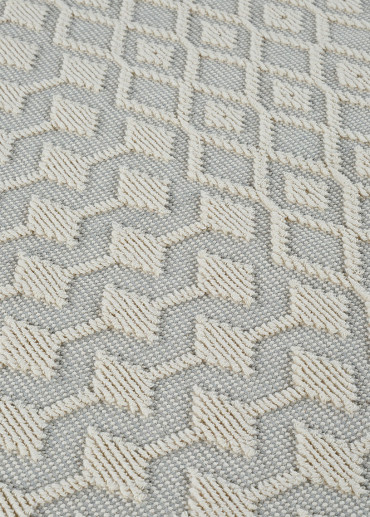 Tapis en coton berbère crème MILAS 13