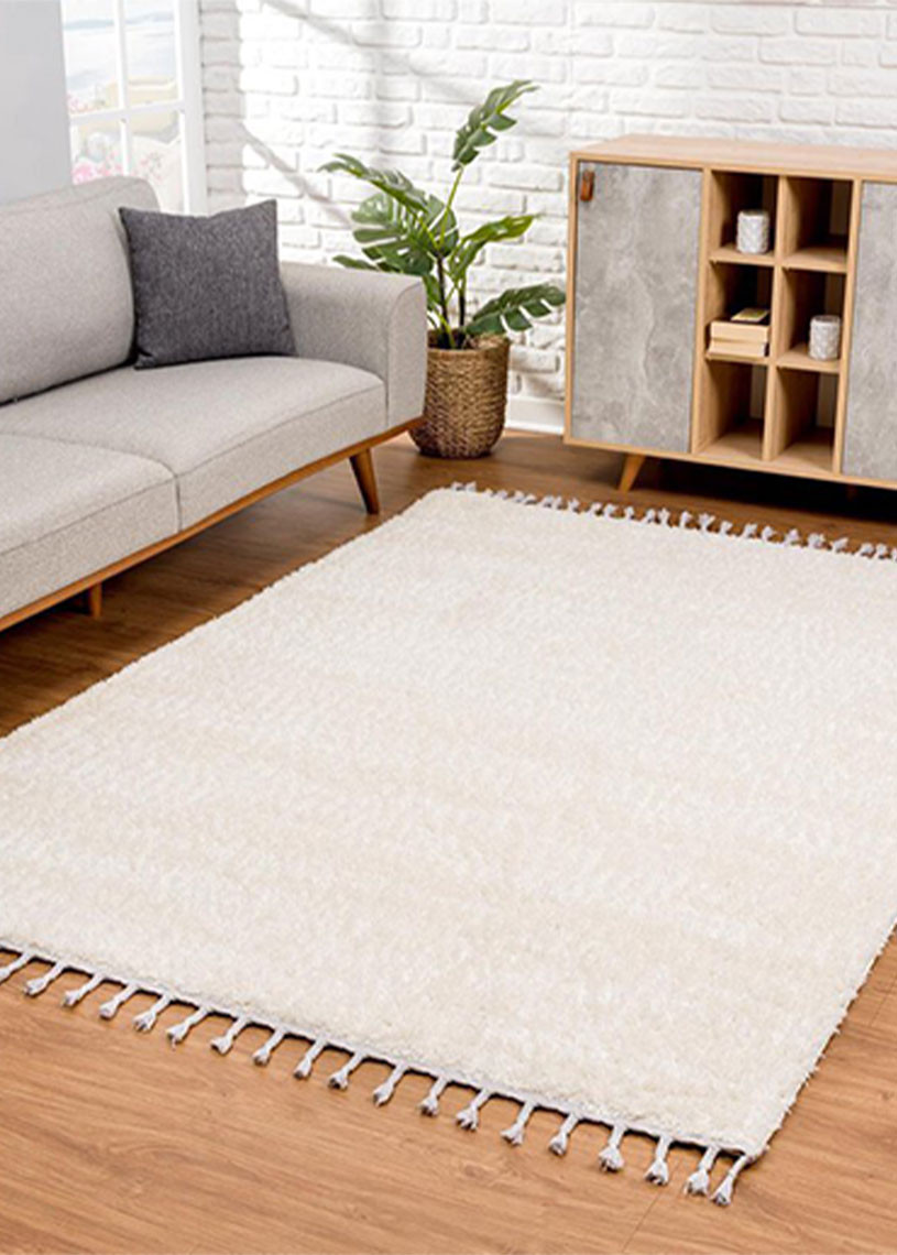 Tapis shaggy uni - SHAGGY PULPEUSE 100