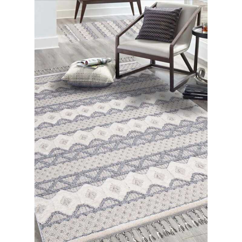 Tapis berbère gris - VALENCIA 728