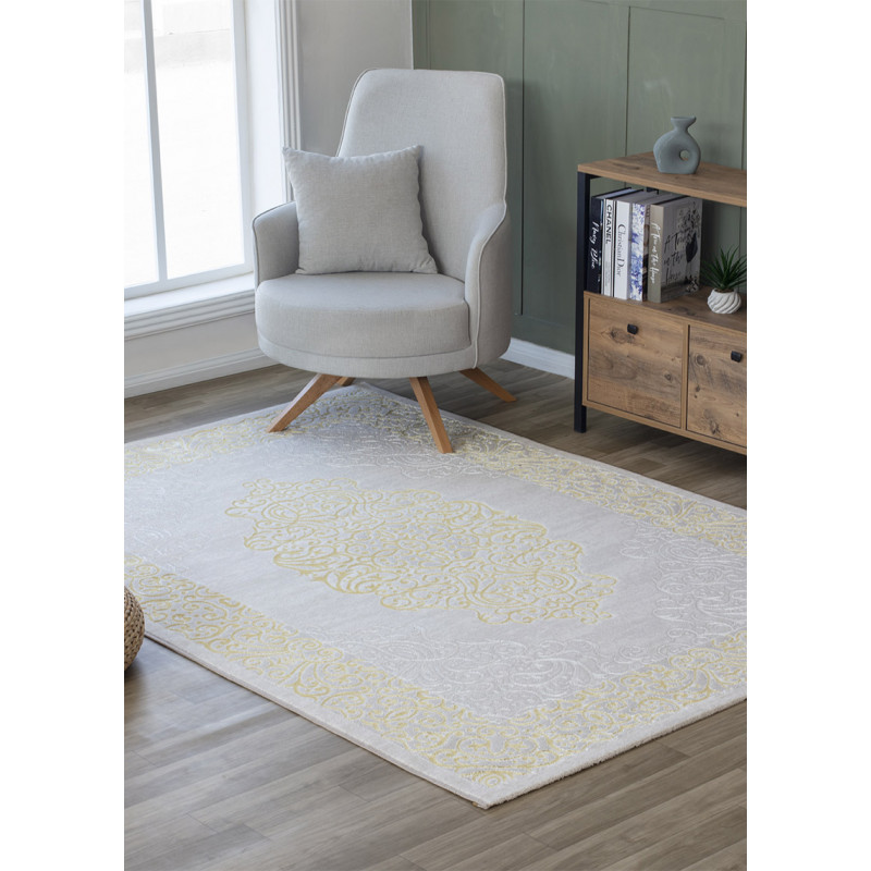 Tapis oriental crème doré DUBAI 93